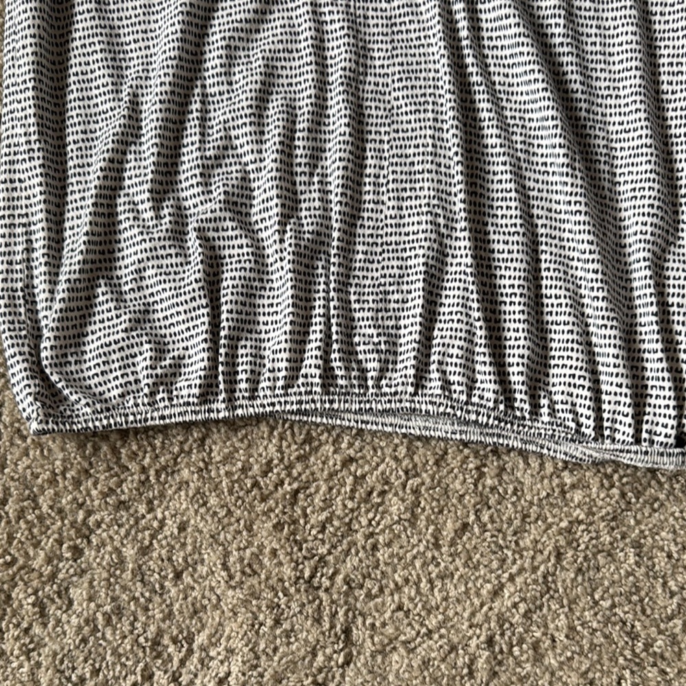 Gray Relaxed Ribbed Blouse - Picture 3 of 4